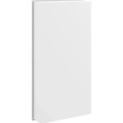 vidaXL Douchenis 32x62x9 cm roestvrijstaal matwit