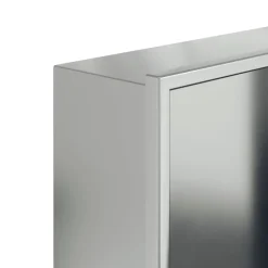 vidaXL Douchenis 32x62x9 cm roestvrijstaal geborsteld zilverkleurig
