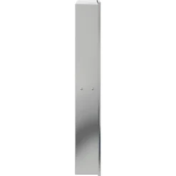 vidaXL Douchenis 32x62x9 cm roestvrijstaal geborsteld zilverkleurig