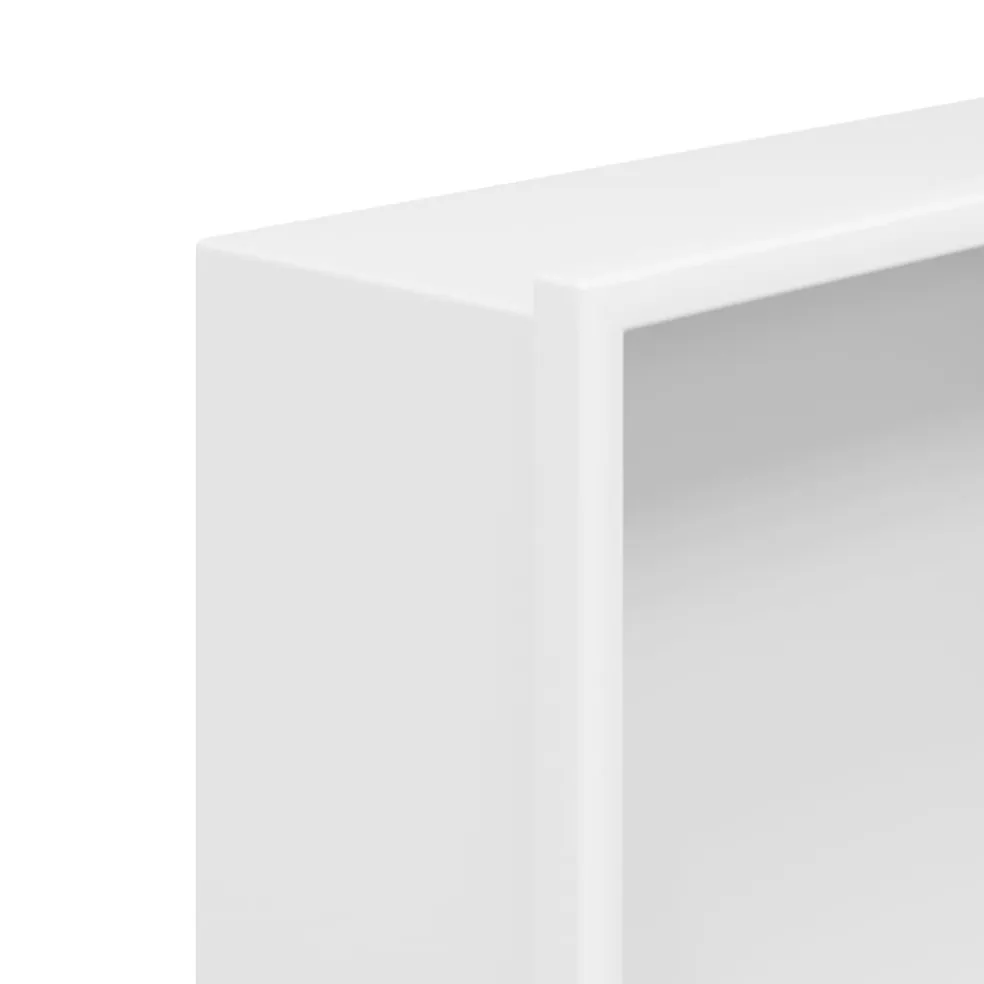 vidaXL Douchenis 32x32x9 cm roestvrijstaal matwit