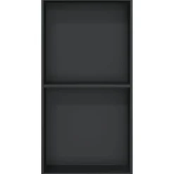 vidaXL Douchenis 32x62x9 cm roestvrijstaal matzwart