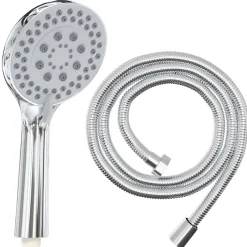 vidaXL Doucheset Chroom 150 cm Roestvrij staal