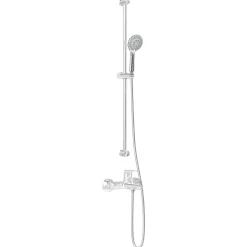 vidaXL Doucheset Chroom 150 cm Roestvrij staal