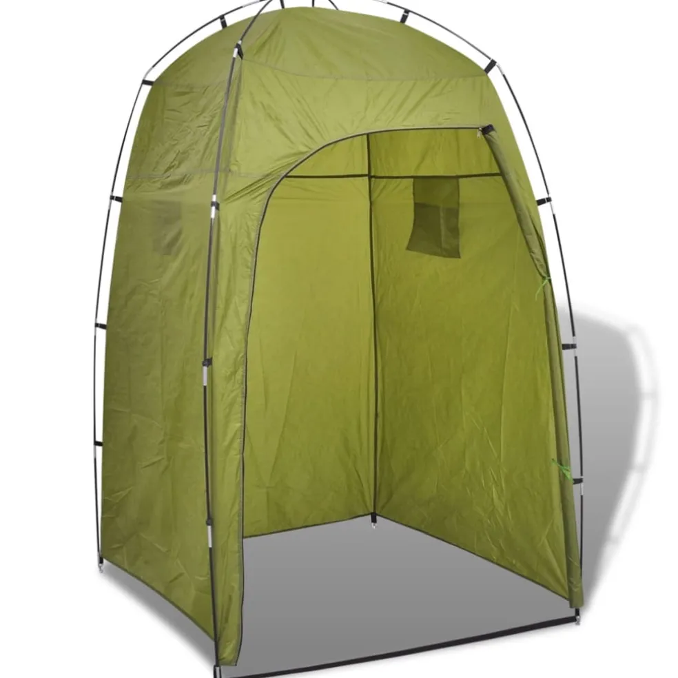 vidaXL Douche-/WC-/omkleedtent groen