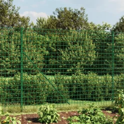 vidaXL Draadgaashek met flens 2,2x10 m groen