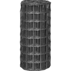 vidaXL Draadhekken PVC-gecoat ijzer Grijs
