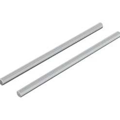 vidaXL Draadstaaf 2 st zilver 6 x 120 mm Staal