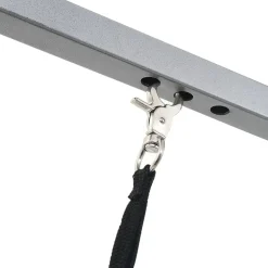vidaXL Draagbare honden kaptafel met wielen