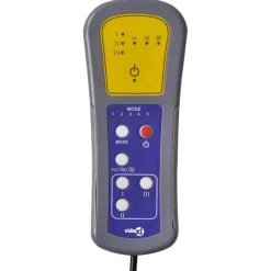 vidaXL Draaibare Massagestoel Wit 71 x 90 x 105 cm Nep Leer