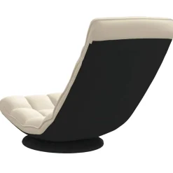 vidaXL Draaibare vloerstoel linnen 70x51x79 cm