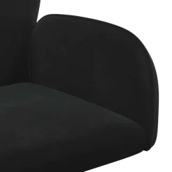 vidaXL Draaiende Bureaustoelen 2 st 54 x 55 x 90 cm Zwart fluweel