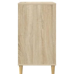 vidaXL Draaitafelstand Sonoma Eiken 47 x 39,5 x 74,5 cm Bewerkt hout