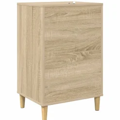 vidaXL Draaitafelstand Sonoma Eiken 47 x 39,5 x 74,5 cm Bewerkt hout