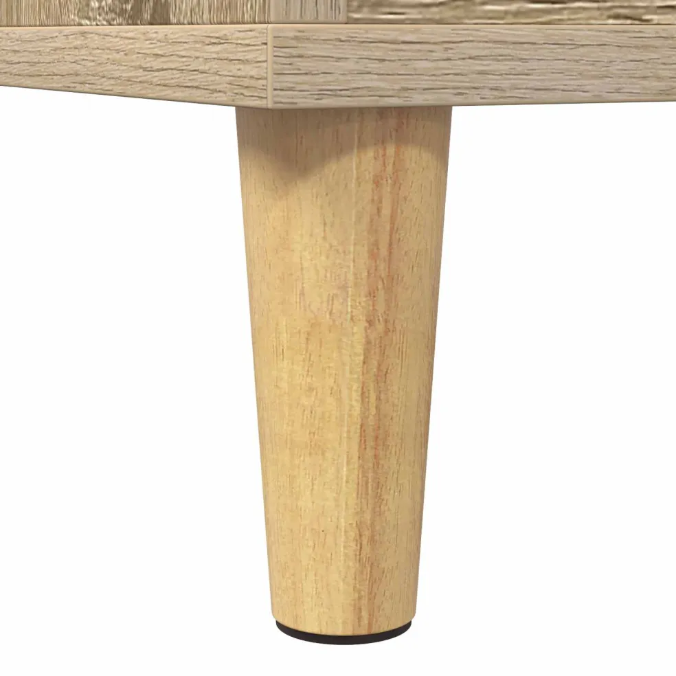 vidaXL Draaitafelstand Sonoma Eiken 47 x 39,5 x 74,5 cm Bewerkt hout