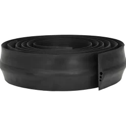 vidaXL Drempelprofiel voor garagedeur Zwart 74 x 20 mm 1 m EPDM-rubber