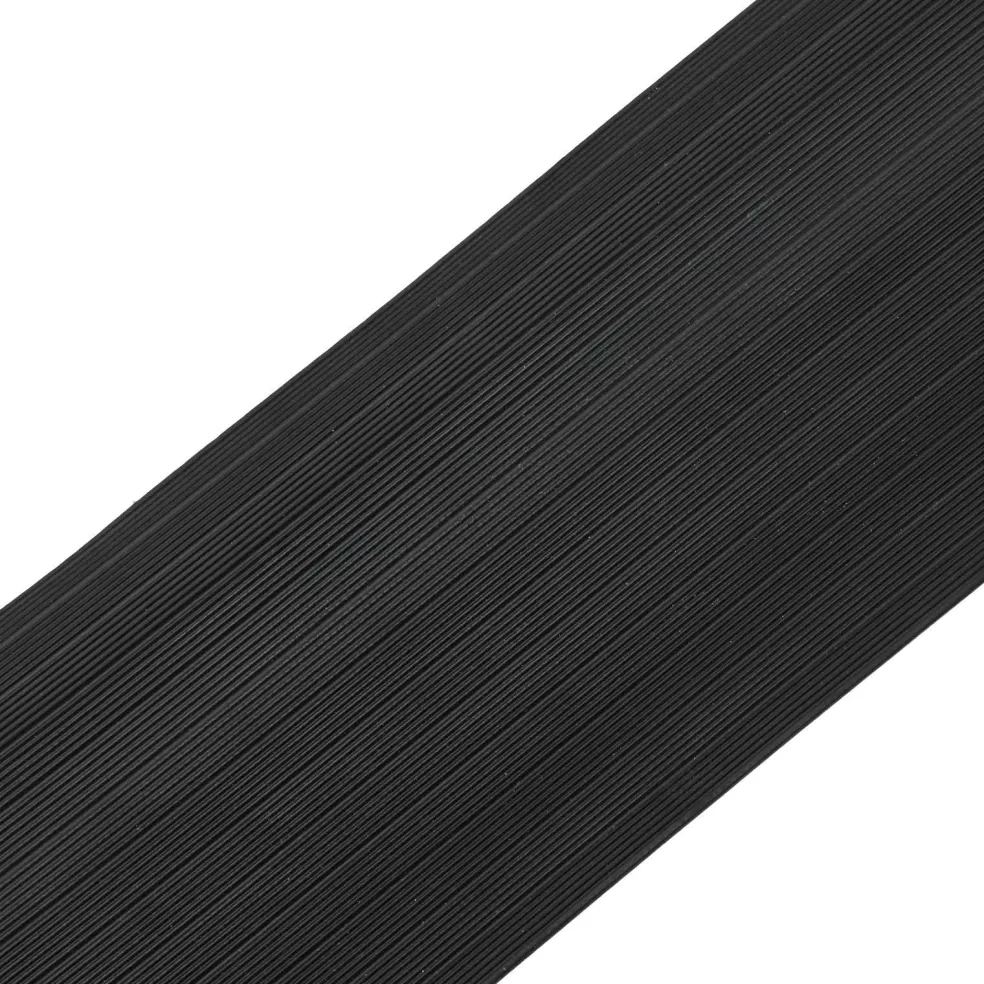 vidaXL Drempelprofiel voor garagedeur 155 x 28 mm 1 m EPDM-rubber