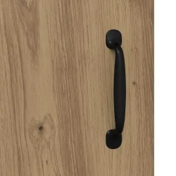 vidaXL Dressoir Artisan Eiken 34,5 x 34 x 90 cm Bewerkt hout