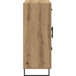 vidaXL Dressoir Artisan Eiken 69,5 x 34 x 90 cm