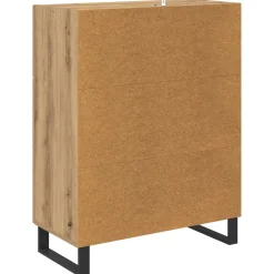 vidaXL Dressoir Artisan Eiken 69,5 x 34 x 90 cm