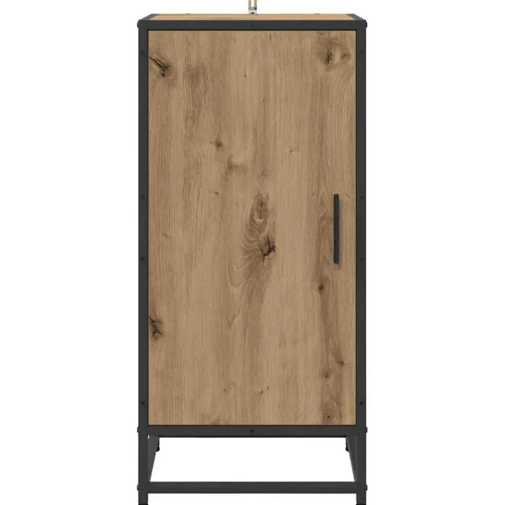vidaXL Dressoir Artisan Eiken 35,5 x 35 x 76 cm