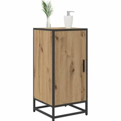 vidaXL Dressoir Artisan Eiken 35,5 x 35 x 76 cm