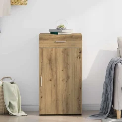 vidaXL Dressoir Artisan Eiken 50 x 42,5 x 93 cm