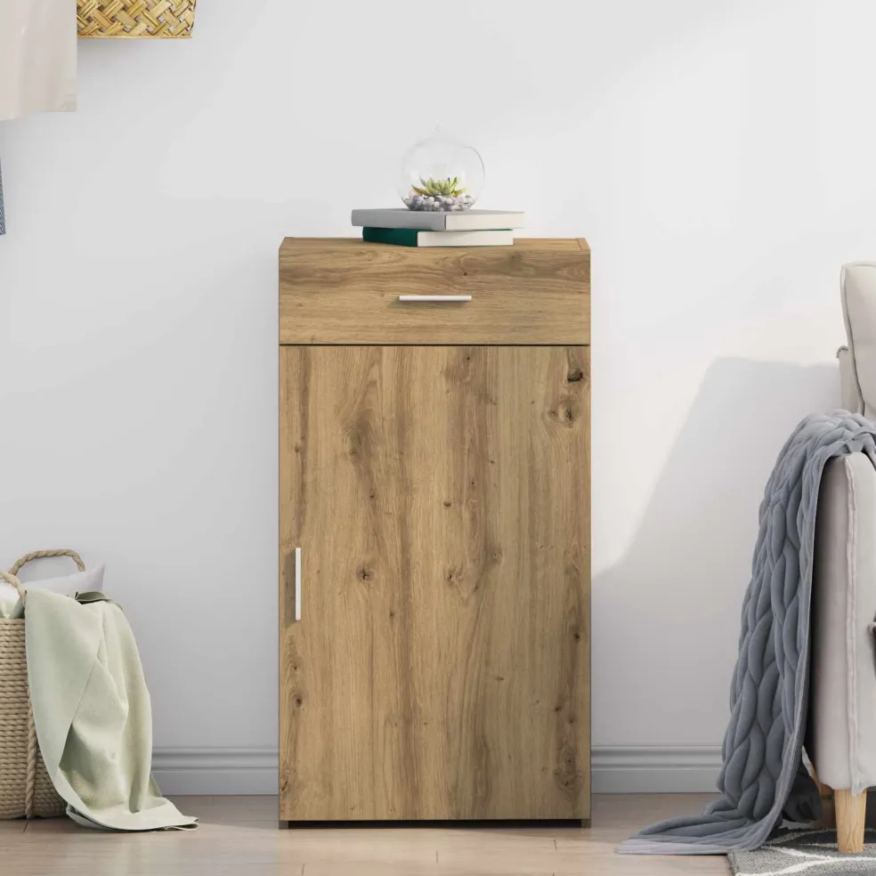 vidaXL Dressoir Artisan Eiken 50 x 42,5 x 93 cm
