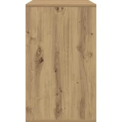 vidaXL Dressoir Artisan Eiken 120 x 41 x 75 cm Bewerkt hout