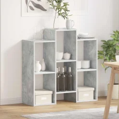 vidaXL Dressoir Beton Grijs 90 x 30 x 90 cm