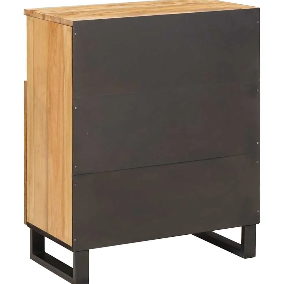 vidaXL Dressoir Bruin 60 x 33 x 75 cm Massief Mango Hout