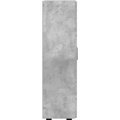 vidaXL Dressoir FLORIN 55,5 x 29 x 100 cm Beton Grijs Bewerkt hout