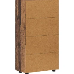 vidaXL Dressoir FLORIN 55,5 x 29 x 100 cm Oudhout Bewerkt hout