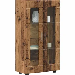 vidaXL Dressoir FLORIN 55,5 x 29 x 100 cm Oudhout Bewerkt hout