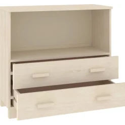 vidaXL Dressoir HAMAR 85x35x80 cm massief grenenhout honingbruin