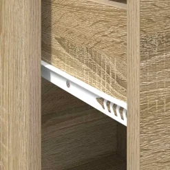 vidaXL Dressoir met lade Sonoma Eiken 38 x 34 x 75 cm
