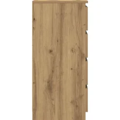 vidaXL Dressoir met lades 37,5x35x99cm spaanplaat artisanaal eikenhout