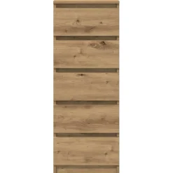 vidaXL Dressoir met lades 37,5x35x99cm spaanplaat artisanaal eikenhout