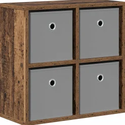 vidaXL Dressoir Oudhout 49,5 x 22 x 47 cm