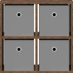 vidaXL Dressoir Oudhout 49,5 x 22 x 47 cm