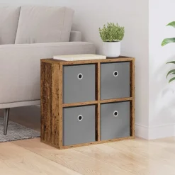 vidaXL Dressoir Oudhout 49,5 x 22 x 47 cm