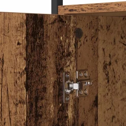 vidaXL Dressoir Oud Hout 100 x 35 x 80 cm Bewerkt hout