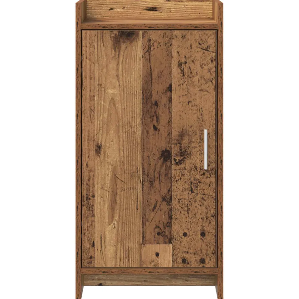 vidaXL Dressoir Oud hout 40 x 36 x 80 cm Bewerkt hout