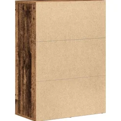 vidaXL Dressoir Oudhout 60 x 31 x 84 cm Bewerkt hout