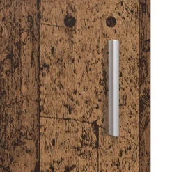 vidaXL Dressoir Oud hout 75 x 36 x 80 cm Bewerkt hout