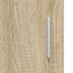 vidaXL Dressoir Sonoma Eiken 75 x 36 x 80 cm Bewerkt hout