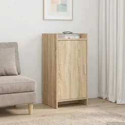 vidaXL Dressoir Sonoma Eiken 40 x 36 x 80 cm Bewerkt hout