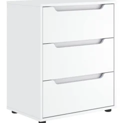vidaXL Dressoir VISNES 60x40x73 cm bewerkt hout zwart