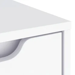 vidaXL Dressoir VISNES 60x40x73 cm bewerkt hout zwart