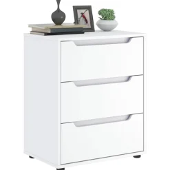 vidaXL Dressoir VISNES 60x40x73 cm bewerkt hout zwart