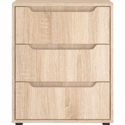 vidaXL Dressoir VISNES 60x40x73 cm spaanplaat sonoma eikenkleurig